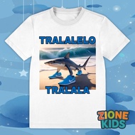 CHILDREN'S T-SHIRT ANOMALI TUNG TUNG SAHUR TALALELO TRALALA FREE NAME Baju Budak Lelaki Tshirt Budak