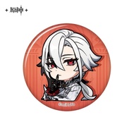 Badge Arlecchino Emoticon Genshin Impact Round Badge 58mm
