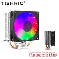 TISHRIC Cooling CPU Cooler Fan PWM 3Pin RGB Air Cooler Processor Cooler PC Intel LGA 1150 1151 1700 