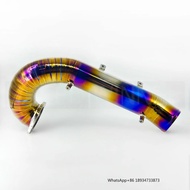 JDM OEM Style 70/76MM Large Pipe Diameter Products Titanium air Intake Pipe for honda civic Type R F