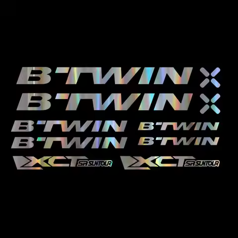 for BTWIN Bike Decals Stickers mountain bike road frame mtb