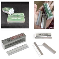 FEATHER Blade Eyebrow Razor Brand FEATHER-CUT STAINLESS %