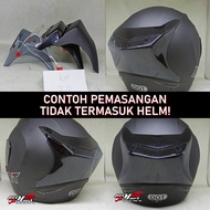 KYT R10 3D Spoiler - KYT Spoiler R-10 Spoiler KYT Helmet Spoiler