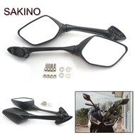 SAKINO 1 Pair Motorcycle Foldable Side Rear view Mirror Blind Spot Rearview Mirrors For Yamaha YZF R3 R25 2015-2018 YZF-R3 YZF-R25
