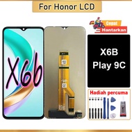 For Honor X6B Honor Play 9C LCD original screen + Kit Alat Percuma Paparan Skrin Sentuh