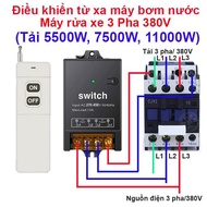 3-phase remote controller 380v 1km (1000m) AND start from contactor with capacity 18A, 25A, 32A