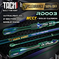 【CLEARANCE】Joran UL Casting TACHI Death Hornet 1.5–1.98m Solid Carbon Ultralight Rod Kolam Freshwate