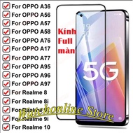 Full Tempered OPPO A12/ A5S/ A3S/ A7/F9/F11 pro/F7/A71/A5/A9/A31/F5/Reno5/Reno4/A52/F1s/A91/A37/A53/