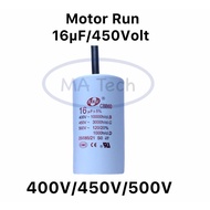 16uf 450v Cap CBB60 Capacitor 16uf/450Vac Start Motor run 16uf500v Size 40.0x70.0mm Quantity 1 Piece