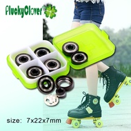 8pc Hybrid Ceramic 627z Bearing Quad Skates Artistic Skate 7mm Bearing Zro2 Or Si3n4 Hybrid Ceramic