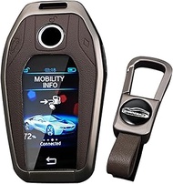 KUNIO Schlüsselhülle Passt für BMW Display Key 5er 7er G01 G02 G05 G07 G11 G12 G30 G31 G32 I8 I12 I1
