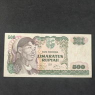 Kualitas No1 Uang Kuno 500 Rupiah Seri Sudirman 1968 Unc