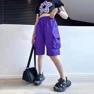 HYS  Girls Summer Short Pants Kids Girls Casual Pants Childrens Trousers