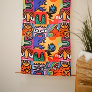 Sovlo Pop Fabric Wall Decor - Hiasan Dinding Kain Gantung