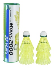 Mavis 2000 Green Cap Nylon Shuttlecock, Pack of 6 Yonex Mavis 2000 Green Cap Nylon Shuttlecock, Pack