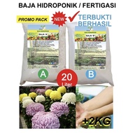 🔥Set Baja AB 2KG / 3000L 🔥 Untuk Fertigasi dan Hidroponik Sayur Daun Hydroponic Nutrient Fertilizer 