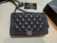 Chanel Boy Wallet on chain WOC