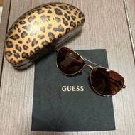 GUESS太陽眼鏡豹紋unisex Polaroid Aviator Sunglasses 100% UV 寶麗萊偏光鏡防眩光太陽眼鏡 黑超 男女