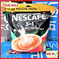 [Mẫu mới] Nescafe Túi Xanh 46gói x 17g  - Ca phe rang xay hoa tan - cafe sữa đá - nescafe do - ca ph