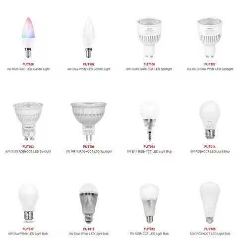 Miboxer LED Spotlight FUT103 FUT104 FUT013 FUT014 FUT105 FUT108 FUT012 FUT107 FUT017 FUT106 FUT019 F