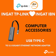 TP-Link UE302C 2.5G USB-C Ethernet Adapter – 2.5 GbE Aluminum Foldable Plug-n-Play Travel-Ready @ IB