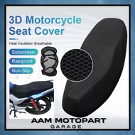 MOTORCYCLE SEAT COVER NET JARING TEBAL MOTOR SIT DUDUK PEMBALUT KUSYEN RS150 Y15ZR LC135 WAVE 125 EX
