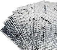 9-Pack Car Sound Deadening Mat, 9.84'' x 15.75'' x 80mil Total:9.72sqft. Noise Insulation and Vibrat