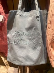 香港迪士尼愛麗絲藍色curiouser and curiouser環保袋