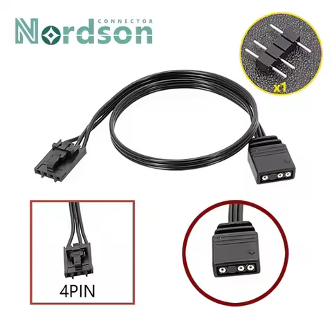 QL LL120 ICUE Adapter Cable 3Pin 4Pin HD ML Argb Corsair 4pin To 5V 3pin Controller 25cm SQC128 Sync