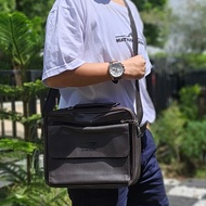 กระเป๋าสะพายข้างหนังPU สายปรับสั้นยาวได้ แบรนด์แท้ WOLVES ORIGINAL100% มีหูจับสามารถถือได้ มี 5 ช่อง