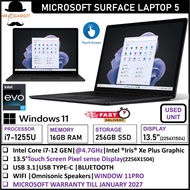 Microsoft Surface Laptop 3 ,Laptop 4 ,Laptop 5 (13.5 inch Touchscreen Core  i7 Upto 16GB RAM  WIN 11