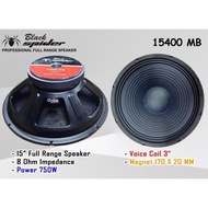 Speaker BLACKSPIDER 15400 15inch BLACK SPIDER Coil 3" Original Murah