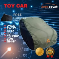 ⭐ ◍ ♞,♘WIGO/EON/i10/ETC. WATER REPELLANT CAR COVER