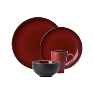 Luzerne Rustic 16pcs Set - Crimson