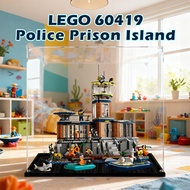 Acrylic Display Box Kotak Penyimpanan Mainan Transparent Figure Storage LEGO 60419 Prison Island 手办收