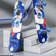 Above Girls 8 Scooter to Children Scooter 12 Years Old 3-6 Scooter Four Wheel Beginner Adult Boy I5S