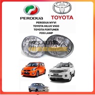 PERODUA MYVI SE 2 TOYOTA HILUX VIGO FORTUNER FOG LAMP (PAIR)