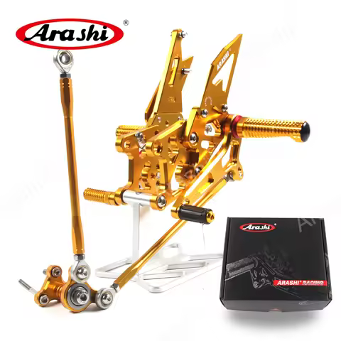 Arashi CBR600RR 2007-2008 Rider Footrest For HONDA CBR 600 CBR600 RR 2007 2008 07 08 Adjustable Rear