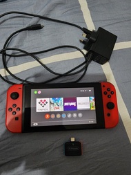 已開心 初代switch 連注入器，原裝火牛