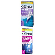 Clearblue Ovulation and Pregnancy Tests, Ovulation Predictor Kit, OPK (10 Ovulation Tests, 1 Pregnan
