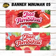 BANNER AIR GERAI BAZAAR 🔥 | AIR BALANG | MINUMAN| COFFEE | AIR BUAH | Harga Kilang‼️ BANNER PRINTING