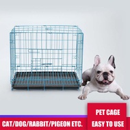 Pet Cage Small Dog Teddy Corgi Medium Dog with Toilet Household Indoor Large Dog Cage Cat Cage