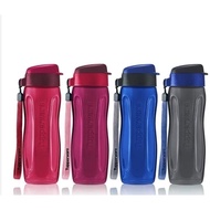 Tupperware Slim Eco Bottle 500ml with strap/ Air Botol/ Drinking bottle/ small bottle/ cute bottle/ Eco Bottle Brush