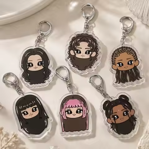 Hot Band Katseye Chibis Keychain for Bag Accessories Bag Charm Yoonchae Megan Lara Sophia Daniela Ke