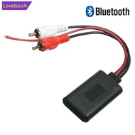 LOVETOUCH Car Wireless Bluetooth Receiver Module AUX Adapter Music Audio Stereo Receiver For 2RCA In