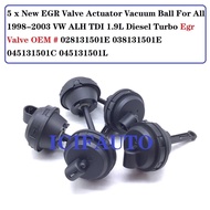 5 x EGR Valve Actuator Vacuum Ball for 98-03 VW ALH TDI 1.9L Diesel Turbo Egr OEM# 038131501E, 04513