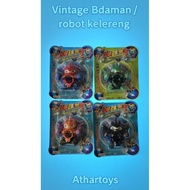 Bdaman robot gundu figure vintage marble/