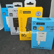Oppo Realme 80W Charger Adapter Support SUPER VOOC Fast Charging Charger Head Adapter hp