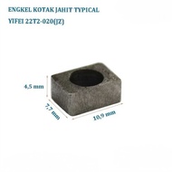 MESIN TYPICAL INDUSTRIAL SEWING MACHINE SLIDE BLOCK TOFU BOX 1 NEEDLE 22T2-020 GC6-1