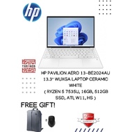 HP Pavilion Aero 13-Be2024AU 13.3" WUXGA Laptop Ceramic White